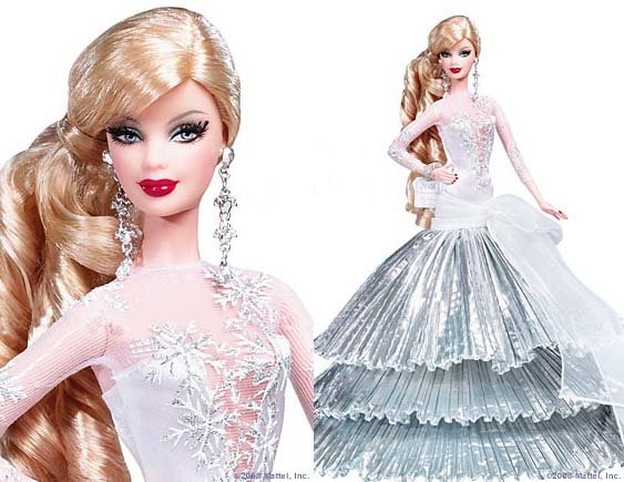 2008 christmas barbie