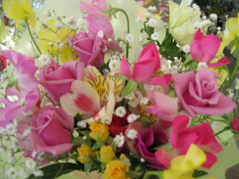 ☆Fairy : At Hanamatsu Flower Shop, bouquet I made.
