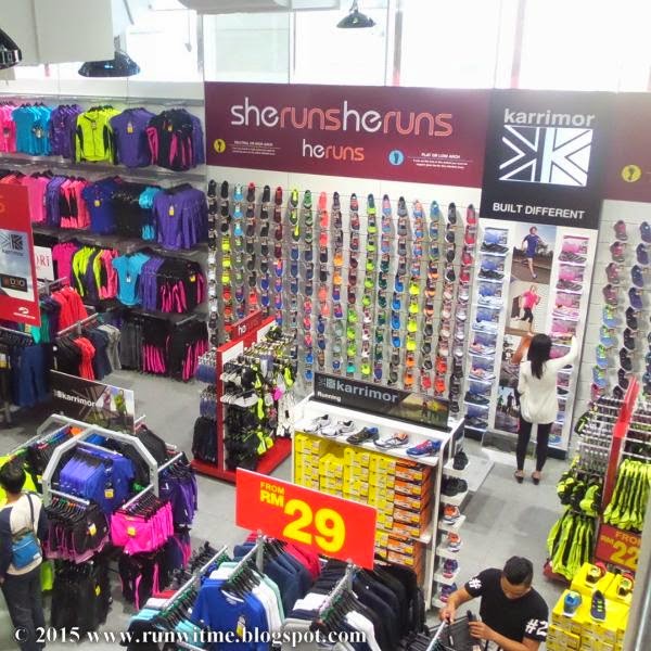 RUNNING WITH PASSION New Outlet in Intermark Mall KL