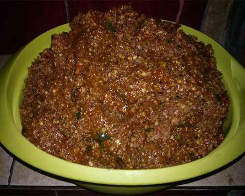 Resep Membuat Kuah Pecel, Sambal Pecel Lezat Resep Membuat Kuah Pecel, Sambal Pecel Lezat