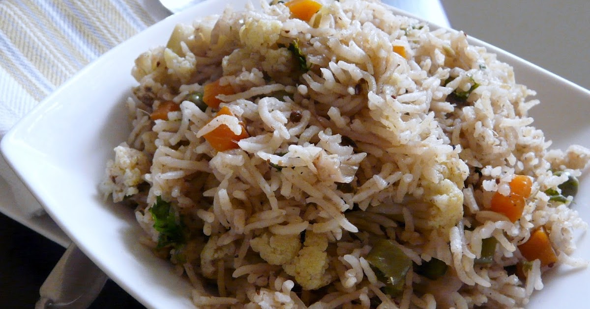 Vegetable Pulao - Another One Pot Meal