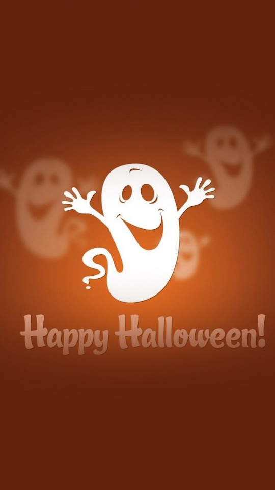 Happy Halloween Cute Ghost  Android Best Wallpaper