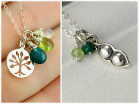 personalized birthstone necklaces