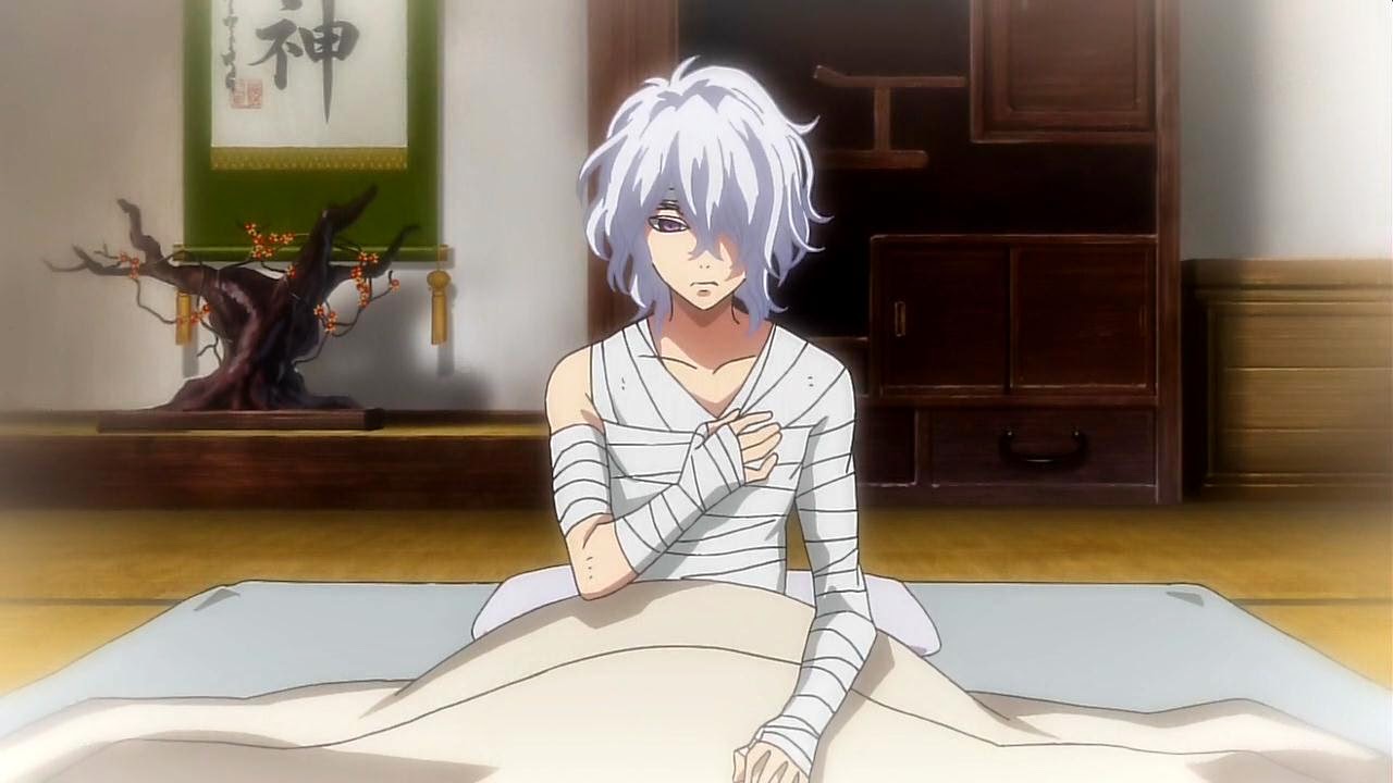 الحلقة الثالثة من الأنمي التاريخي Donten ni Warau 