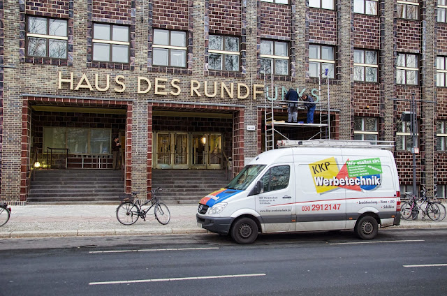 Baustelle Haus des Rundfunks, RBB, Masurenallee 8-14 14057 Berlin, 02.01.2014