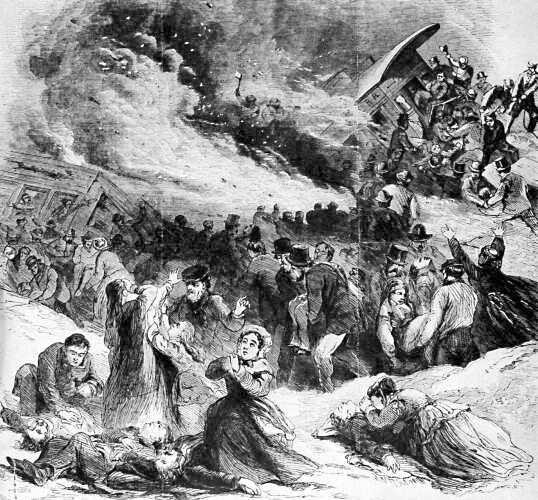 Bill Milhomme NY Train Wrecks December 2013 & 1867 The "Angola Horror"