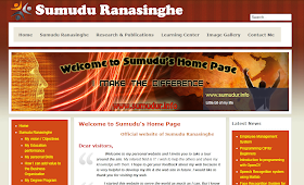 official website of Sumudu Ranasinghe