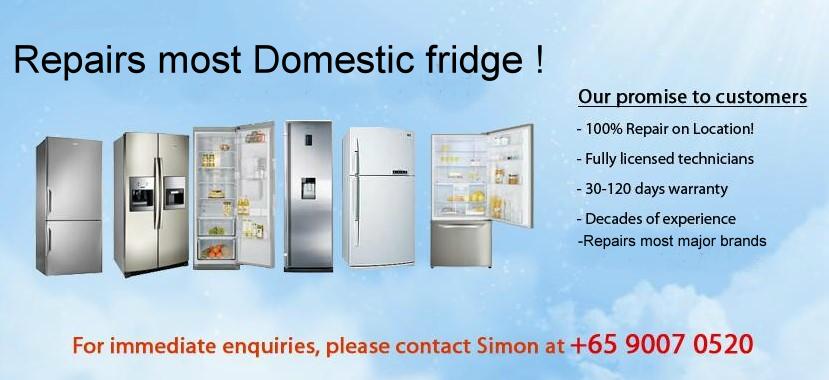 Refrigerator repair +65 90070520