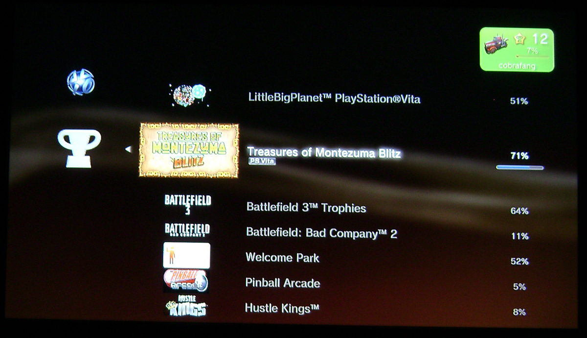 Ps3 Gold Trophy