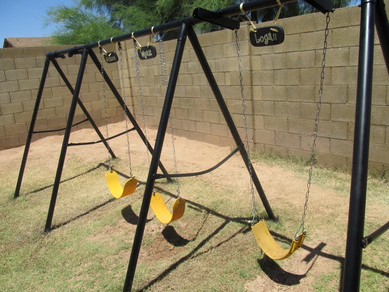 Sassy Sites Giving New Life To Our Old Swing Set