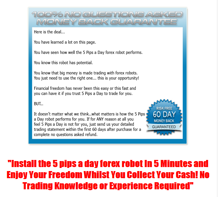 Forex 5 pips a day strategy