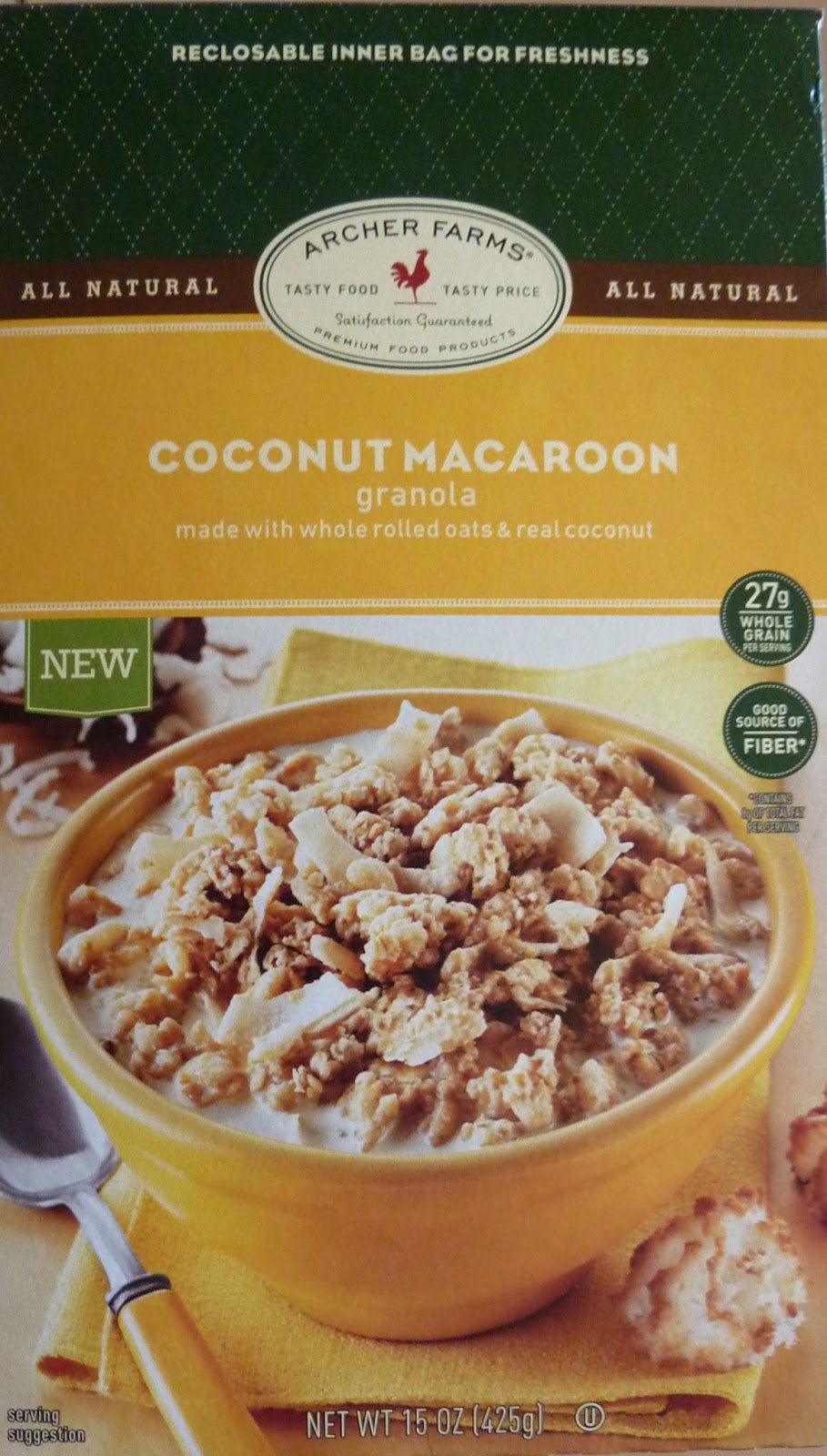 What's Good at Archer Farms? Archer Farms Coconut Macaroon Granola