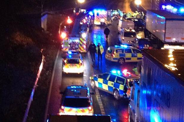 Motorway crash tragedy and there is a new spate of racist comment on...