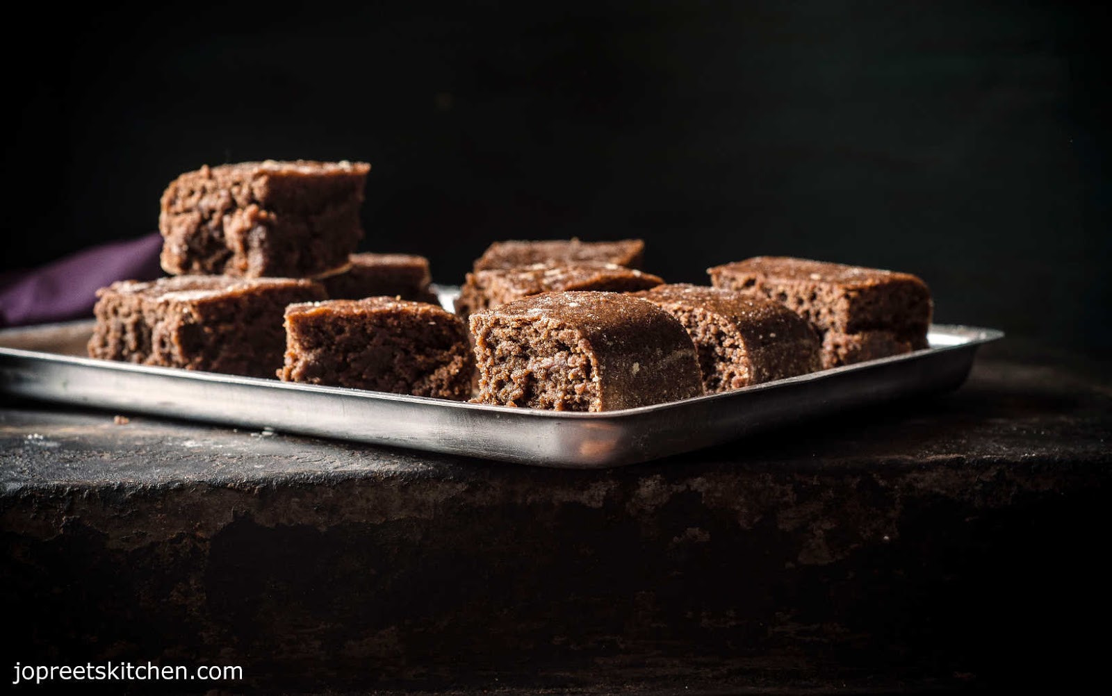 Indian Kitchen Steamed Wheat & Condensed Milk Brownies (Eggless & Butterless) / Easy