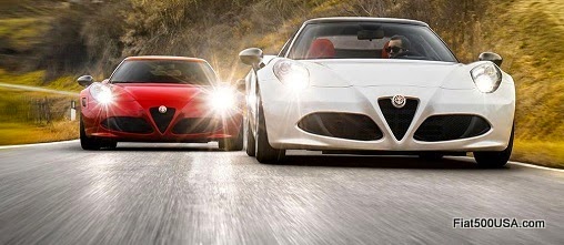 Alfa Romeo 4C Coupe and Spider