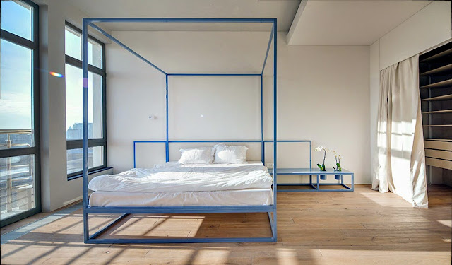 Spacious Modern Loft in Kiev Decorated Design Ideas