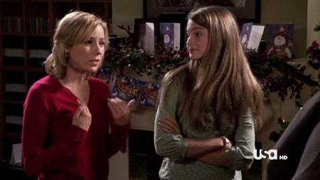 With Emmy Clarke, who played he...