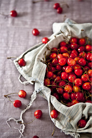 cherries, really pretty ones