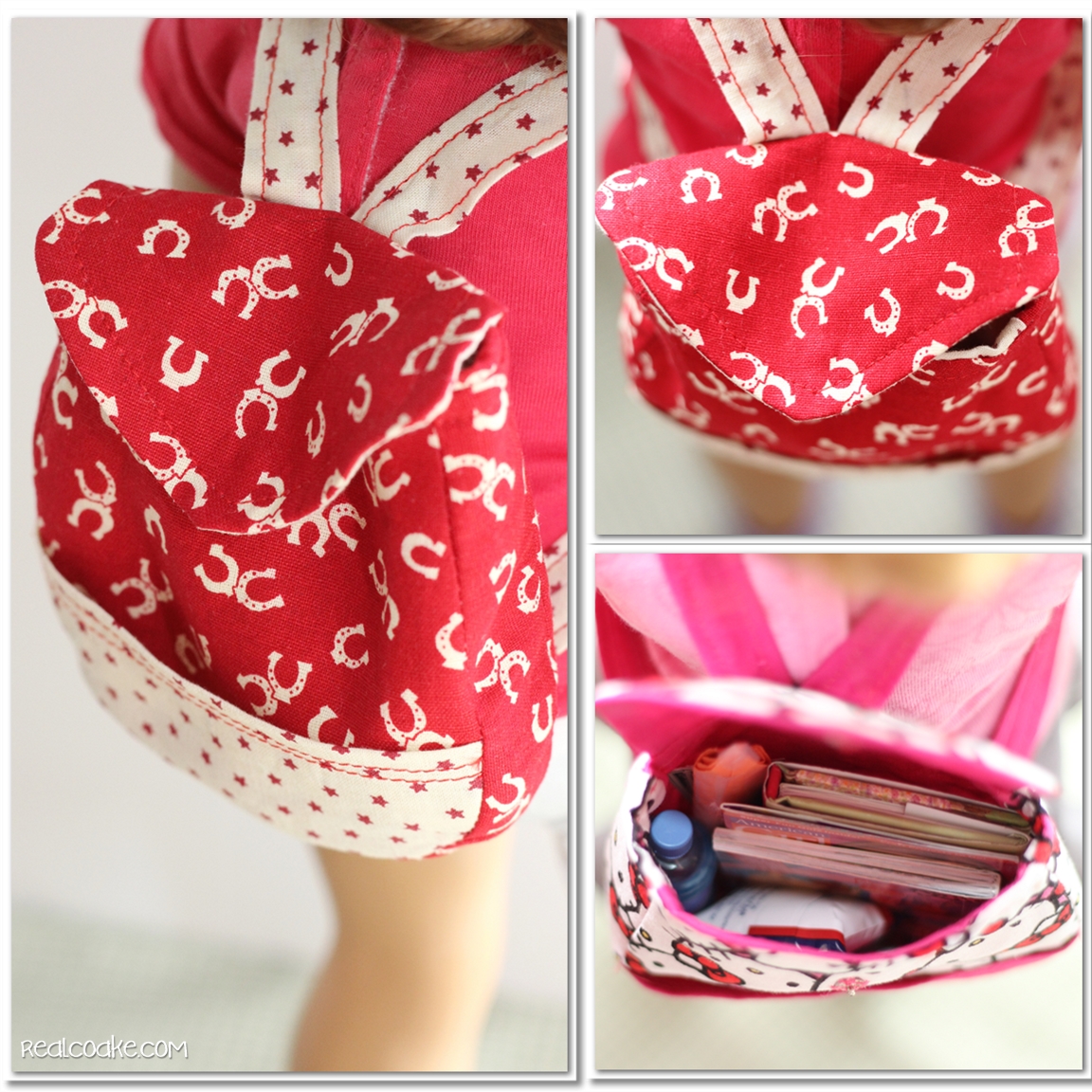Back to School Backpacks {American Girl Doll Pattern} The Real Thing