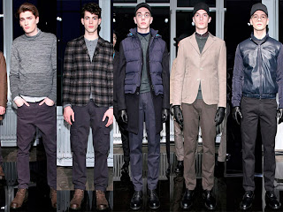 Otoño invierno 2012-13 de DKNY hombres