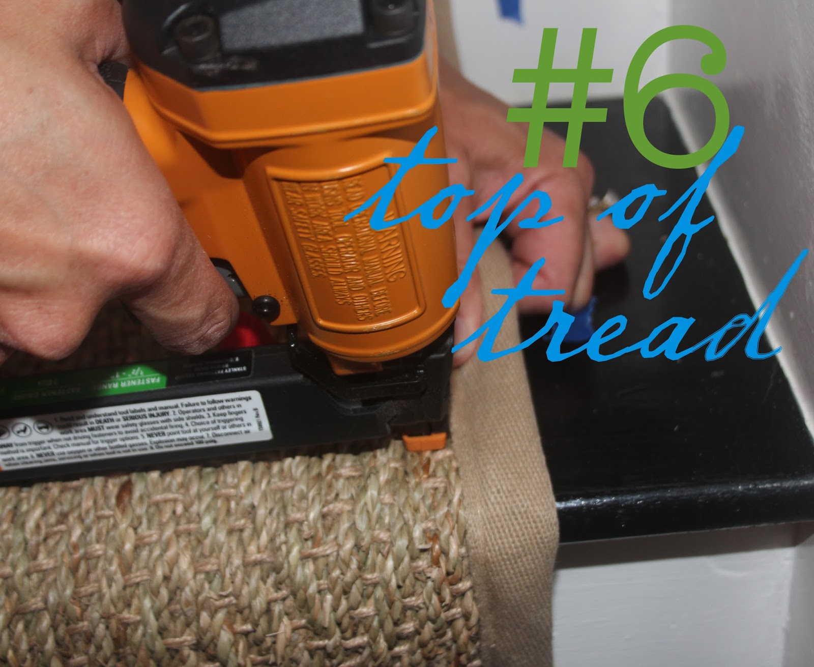 How To Install A Seagrass Stair Runner Shine Your Light