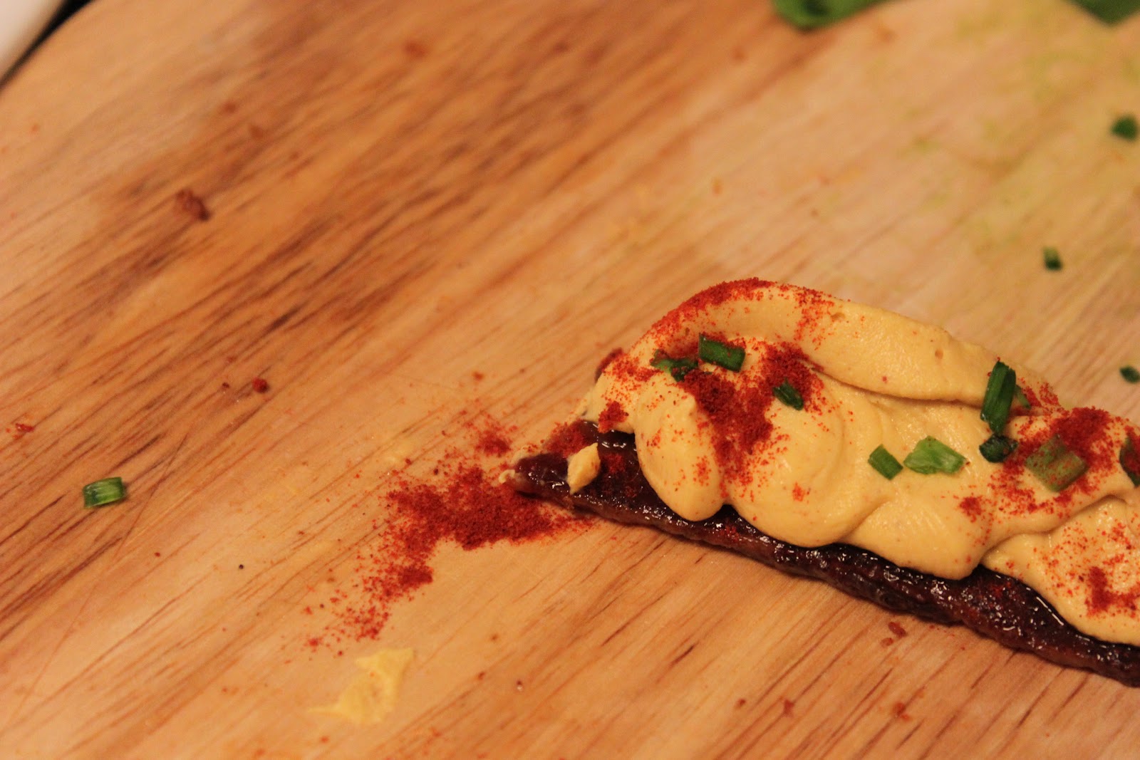 Megsiemay Makes Bacon Candy Chipotle Deviled Eggs