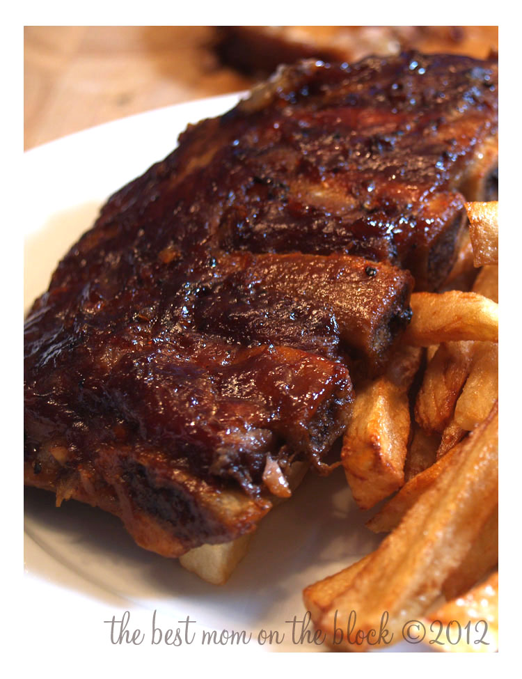 The Best Mom on the Block Braised BBQ Ribs