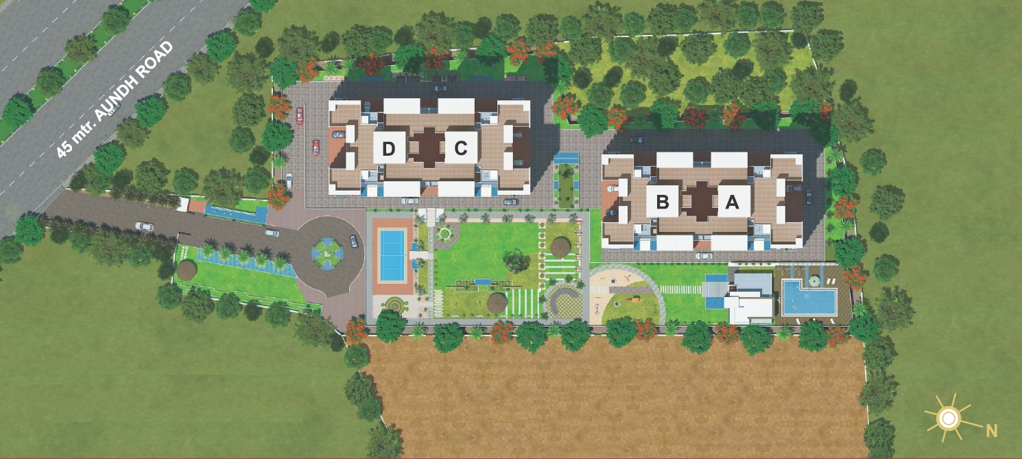 Indian Real Estate GOLDVILLE by Samarttha Ranka Properties, Dange