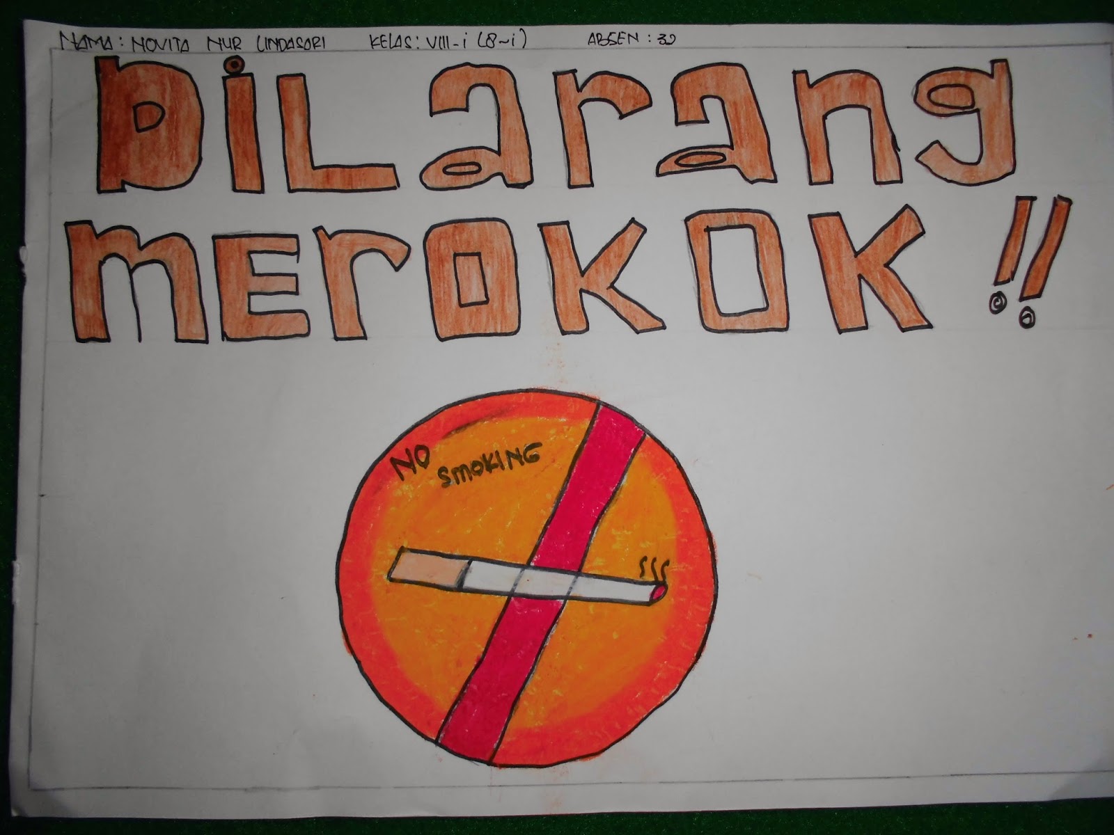 KUMPULAN SLOGAN SISWA KELAS 8H Pendidikan Bahasa, Sastra