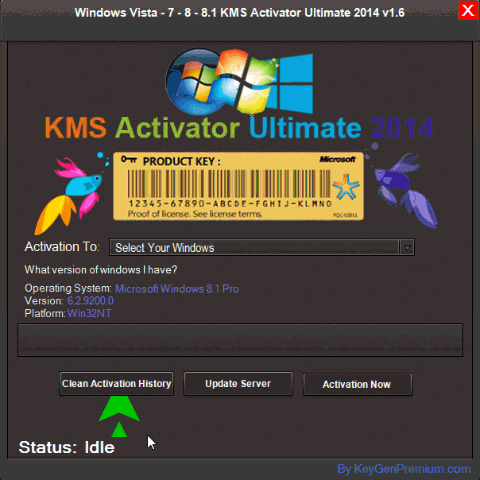 Windows 8.1 KMS Activator Ultimate v1.6 2014 İndir Windows 8.1 KMS Activator Ultimate v1.6 2014 İndir