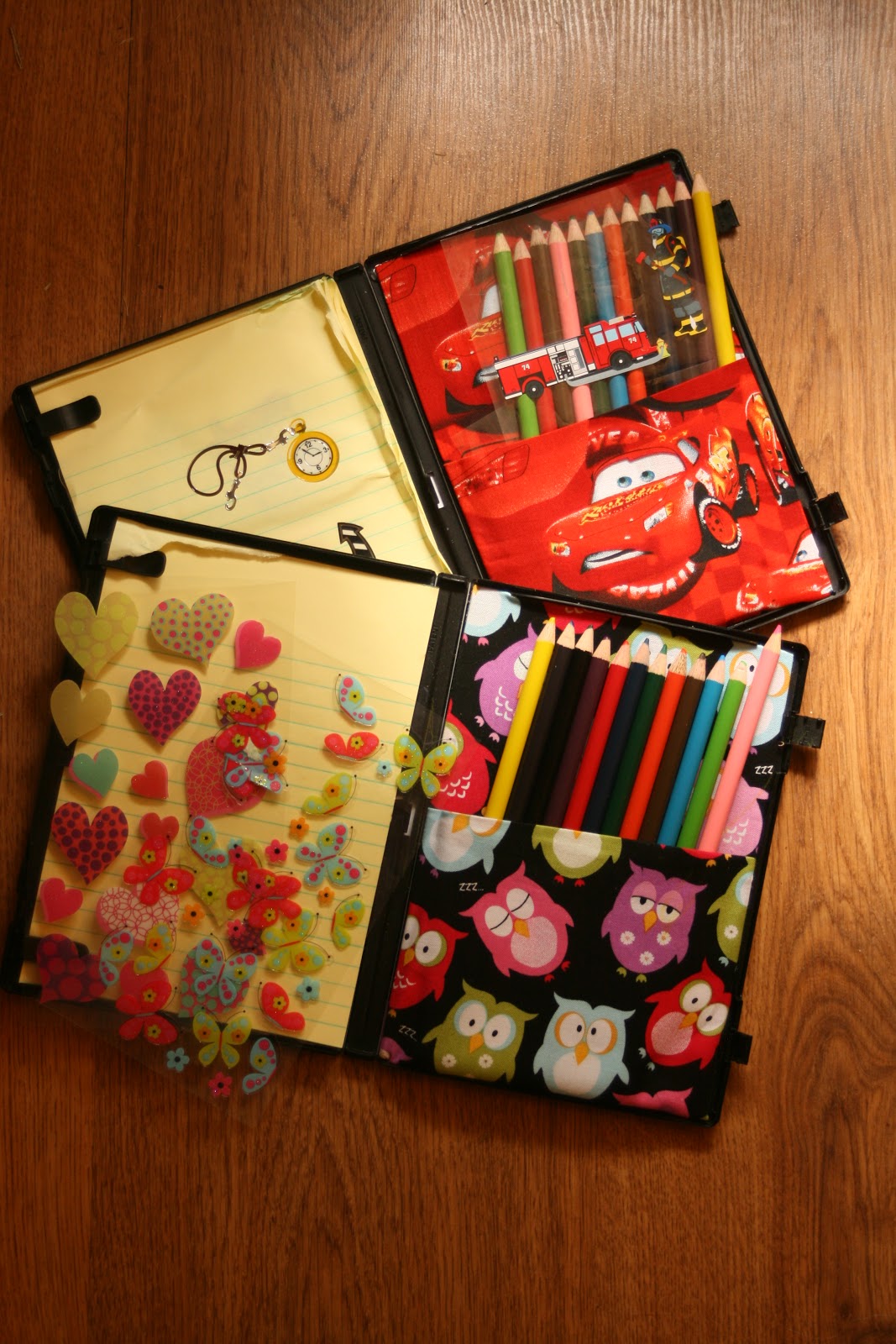 H.S. Homemade DVD Repurpose....Pinterest Idea