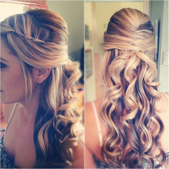 Bridal Hairstyle And Makeup Long Wedding Hairstyles