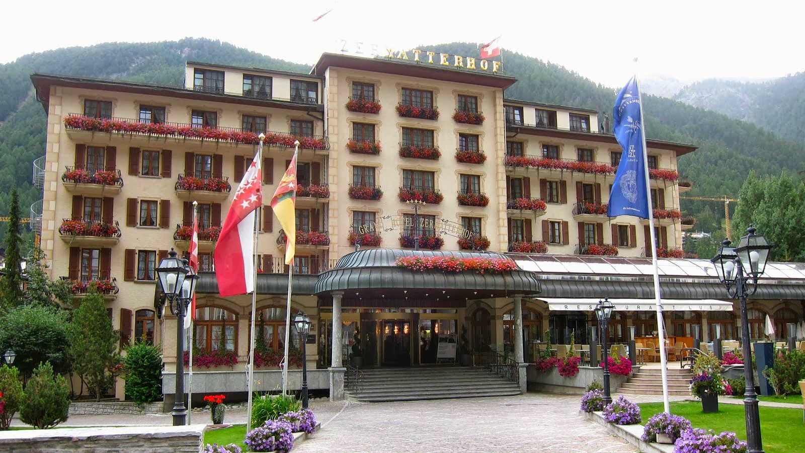 L'un des premiers hôtels de Zermatt