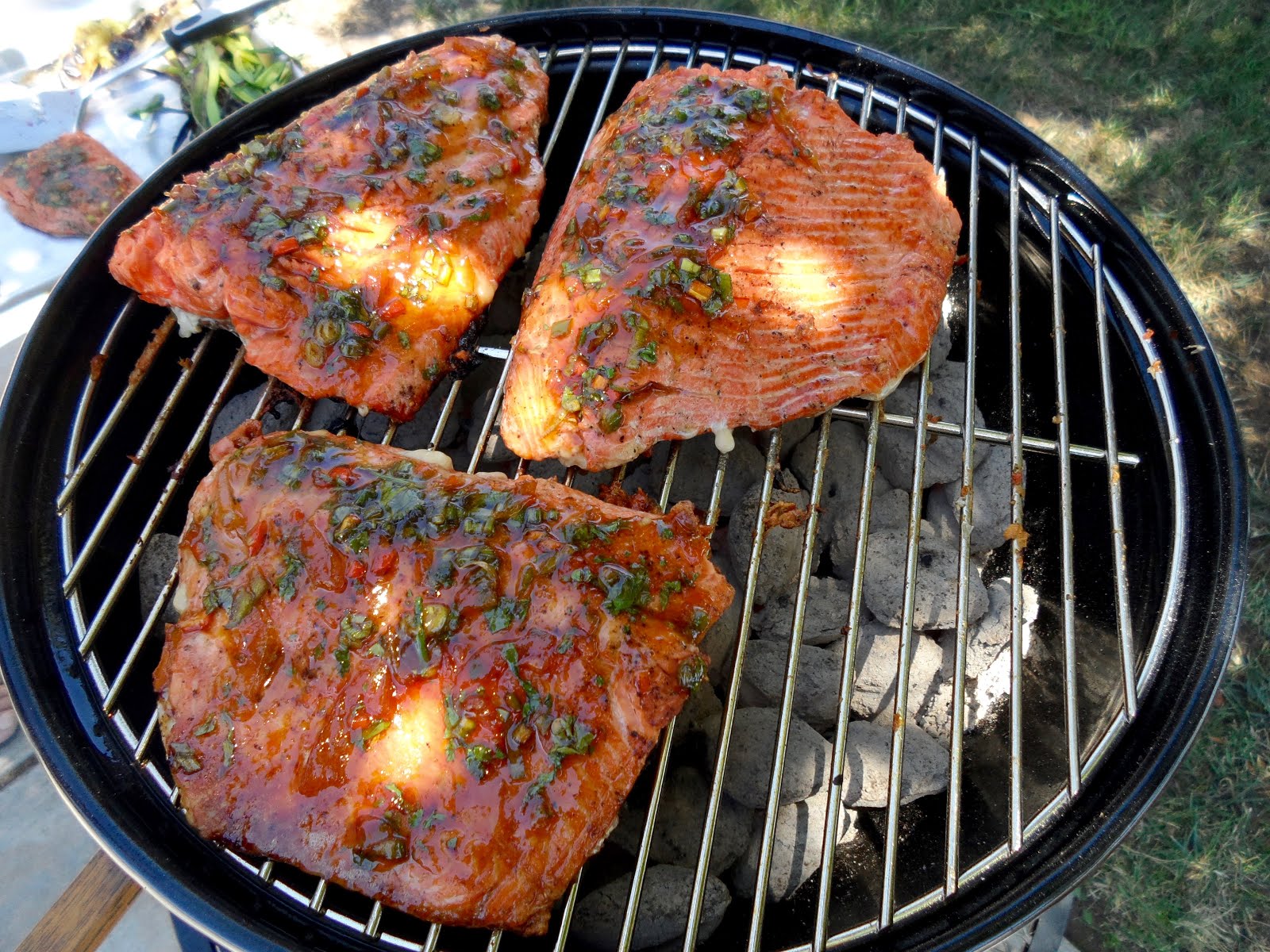 it s time to grill salmon with spicy yuzu dressing it s time to grill salmon with spicy yuzu dressing