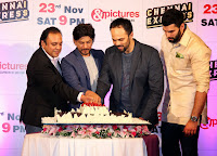 Shah rukh khan and Rohit shetty at Zee Tv's Success Party For Chennai Express