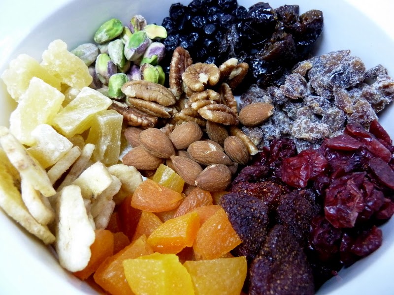 Cookin' Cowgirl Eat a Rainbow Dried Fruit and Nut Mix