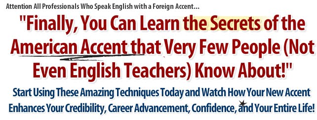 Learn American Accent