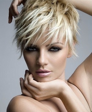 Popular Create Hairs 2012 Modern Messy Short Women Hairstyels For