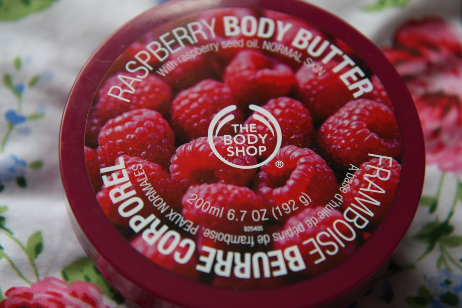 the body shop raspberry body butter Tales of Thalia