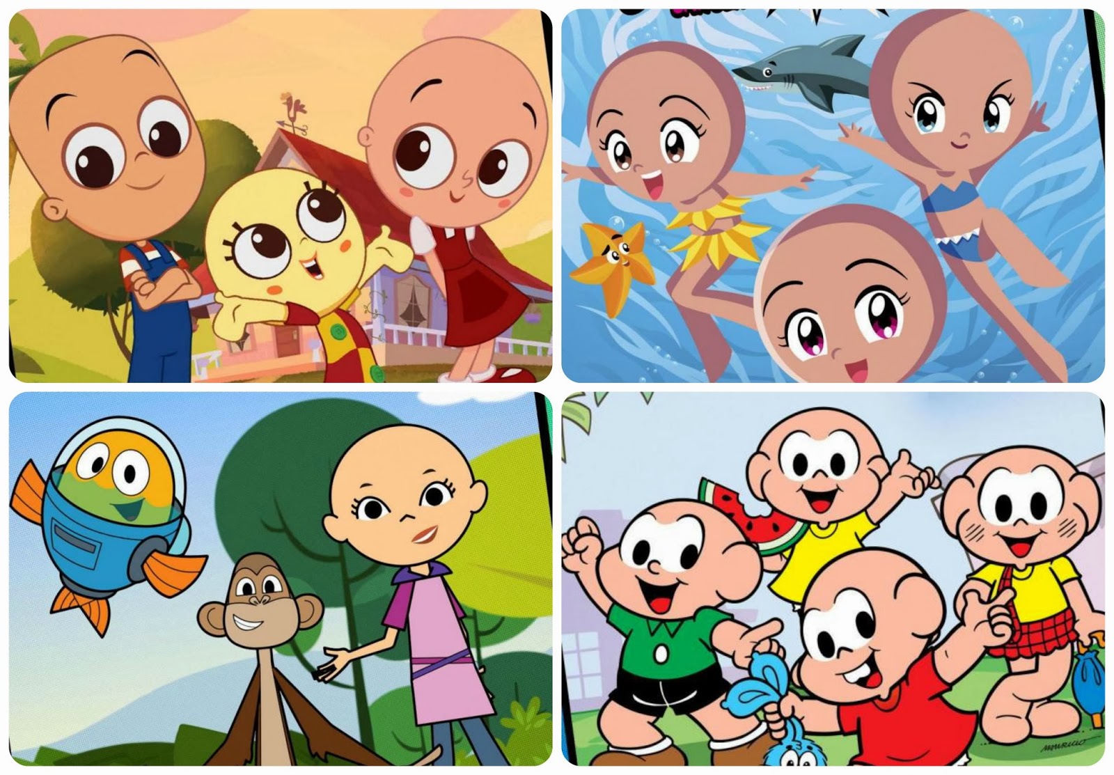 Desenhos animados ficam carecas para promover conscientização do câncer  infantil - Shutterstock Blog Português