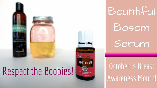 Respect the boobies for #breastawareness with this DIY #breastserum to help support the girls and keep them upright and in place!