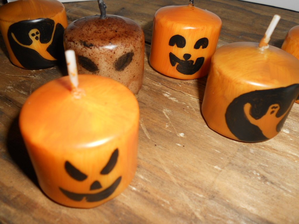 Easy HALLOWEEN Candles Salt Lick Shop