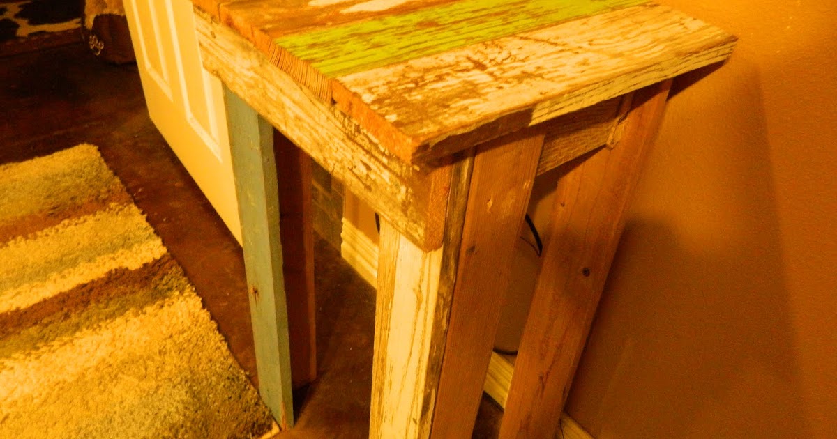 Lemons Aide recycled bed slats