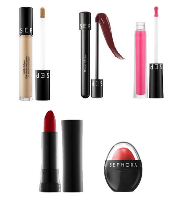 sephora lipstick gloss mascara liner tools brushes review