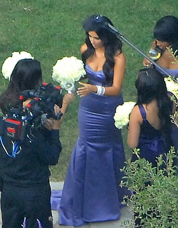 the amazing kim kardashian wedding