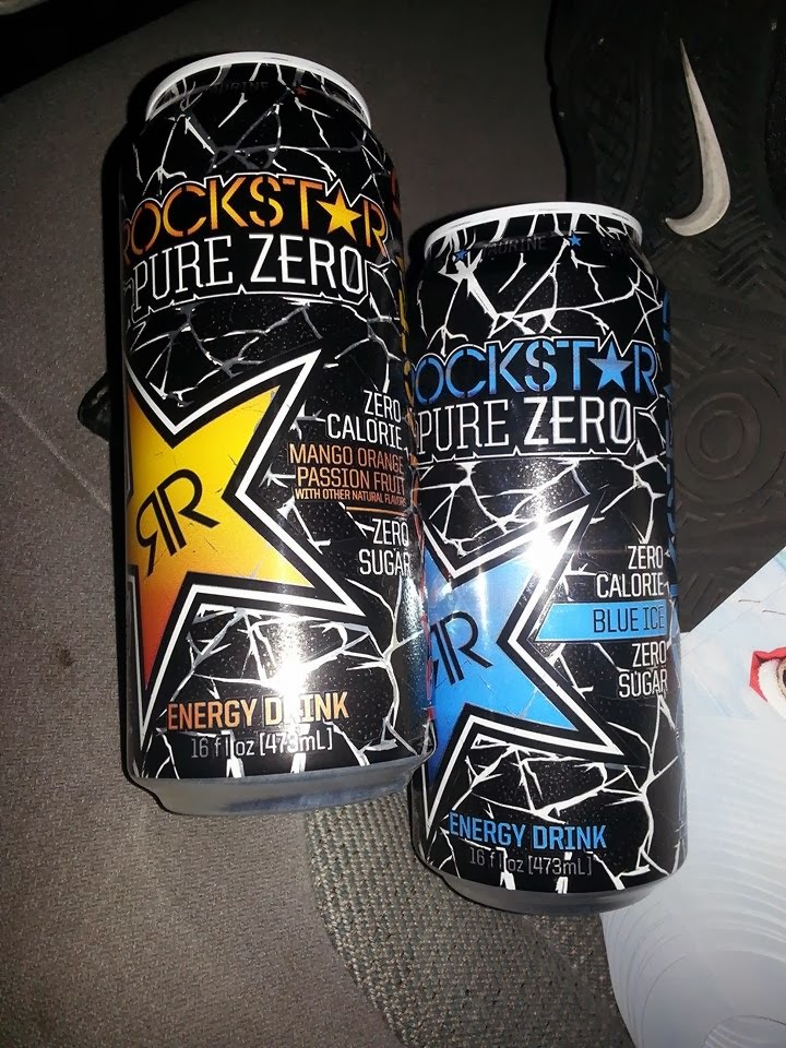 World of Energy Drinks Rockstar Sparkling, Pure Zero news