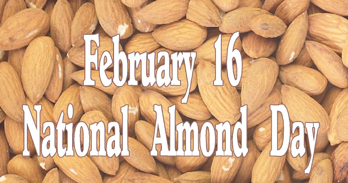 Free Posters and Signs National Almond Day