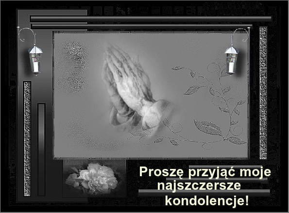 Czas zadumy: Kondolencje,wyrazy współczucia