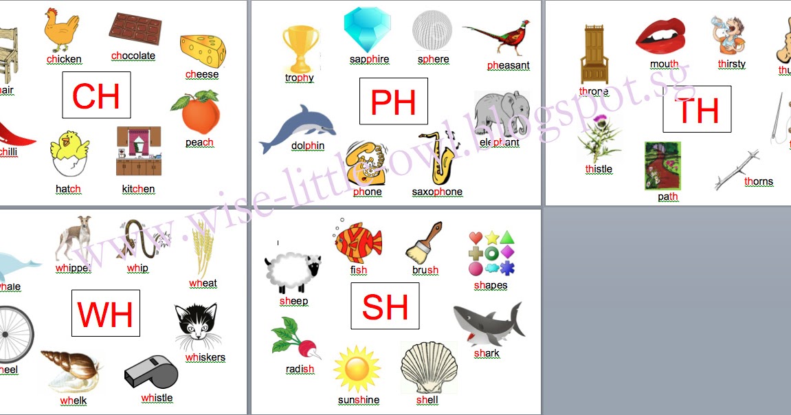 D.I.Y Educational Aids: #EL002 - Digraph Charts