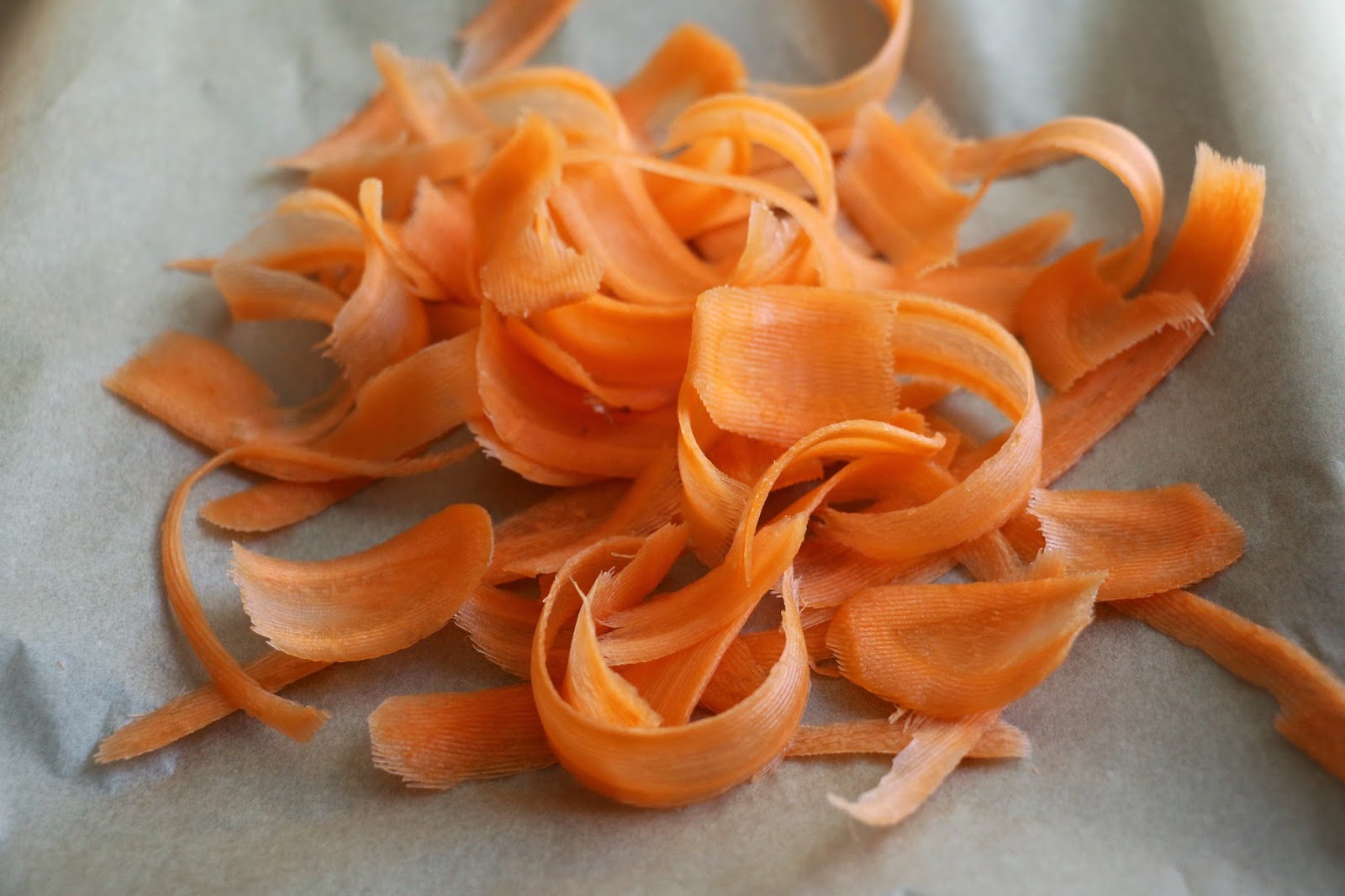 Carrot and Orange Soup with Labneh and Crispy Carrot Peel